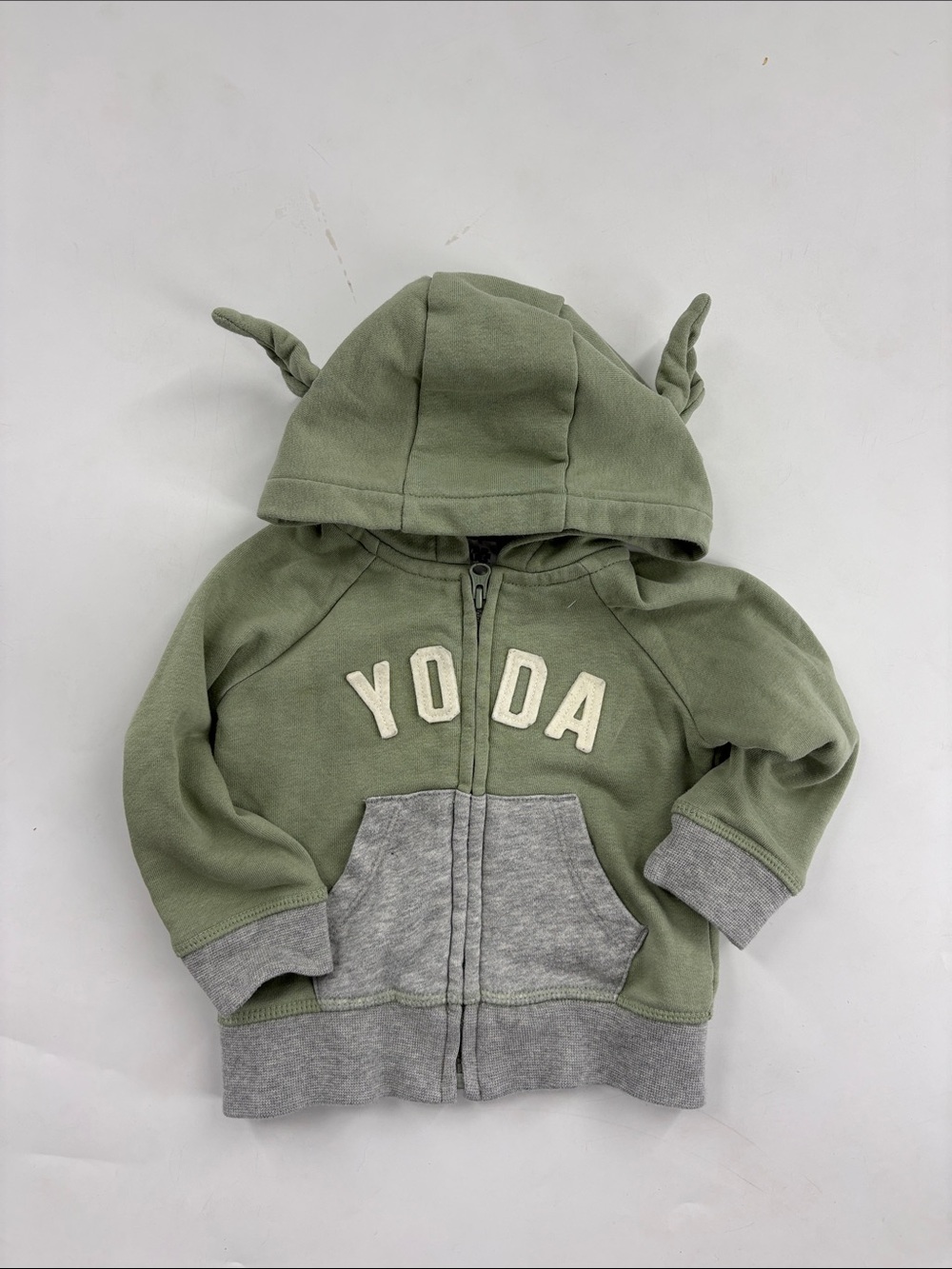 Baby Boy Clothes Bundle 13pc 6-12M 9M Yoda Hoodie Overalls - Picture 6 of 7